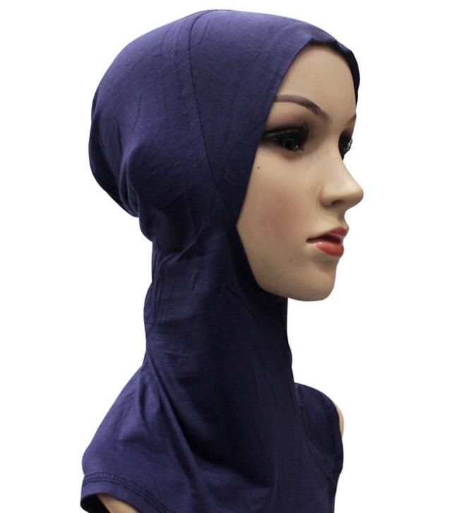 Full Cover Inner Women's Hijab Cap Islamic Underscarf Neck Head Bonnet Hat