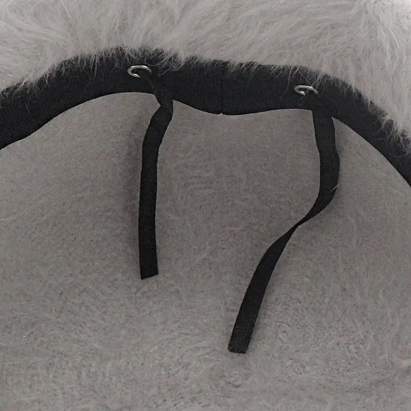 Versatile Fisherman Hat Imitation Rabbit Hair Cover Ear Protection Cold Proof Warm Plush Hat