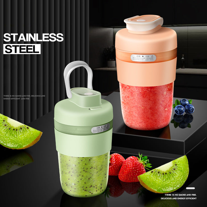 Portable juicer fruit juice cup USB charging juicer electric juice cup