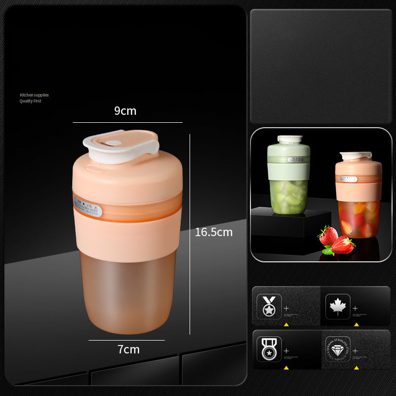 Portable juicer fruit juice cup USB charging juicer electric juice cup