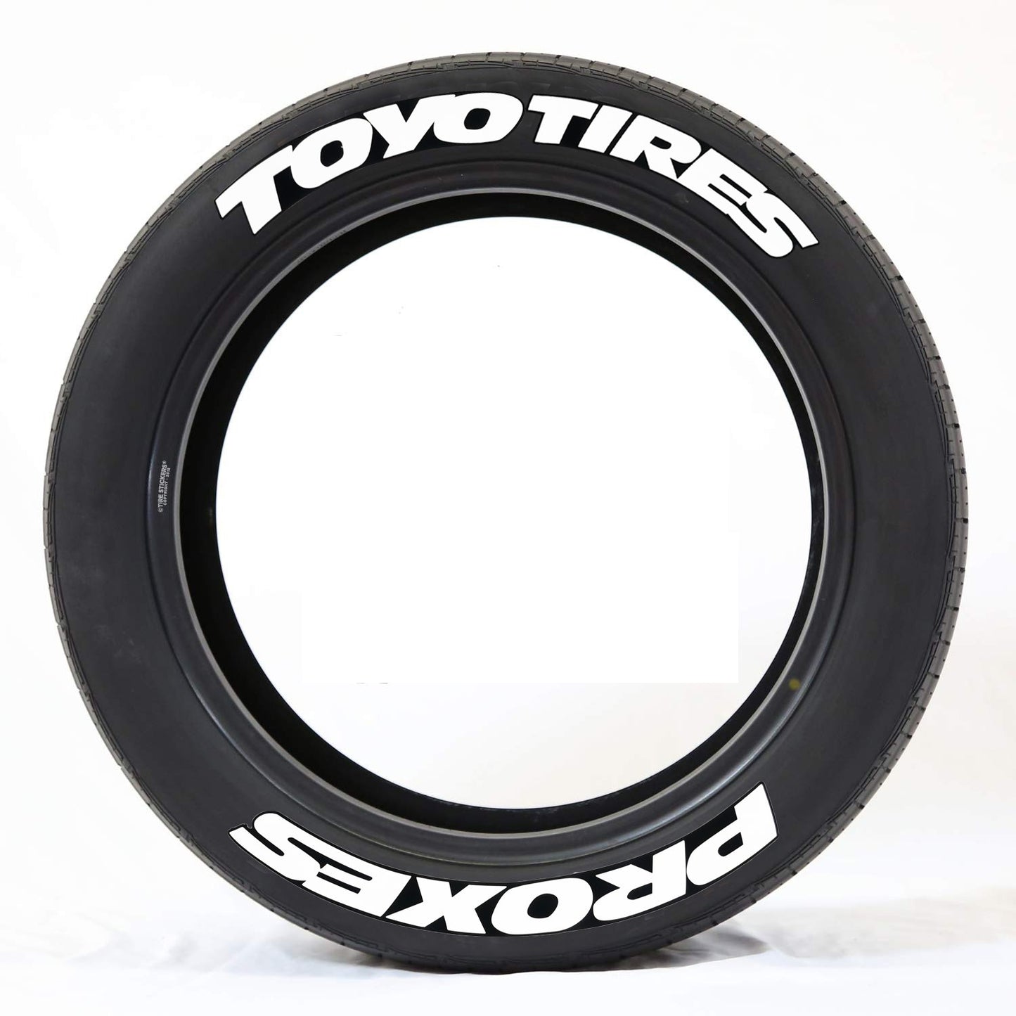 3D Car Tire Stickers, Tire Letter Stickers