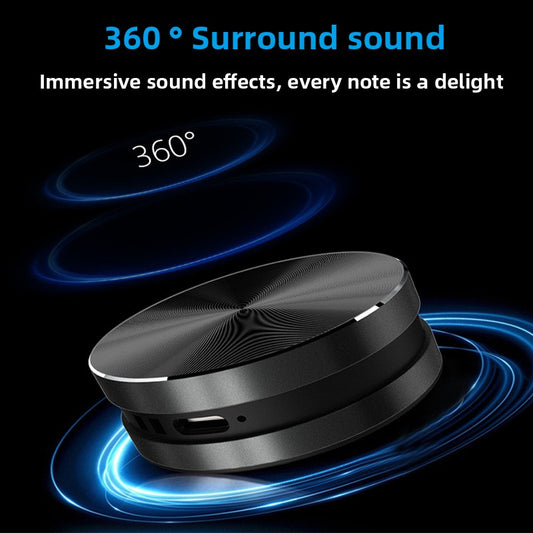 Bone Conduction Bluetooth Metal Shell Resonance Speaker