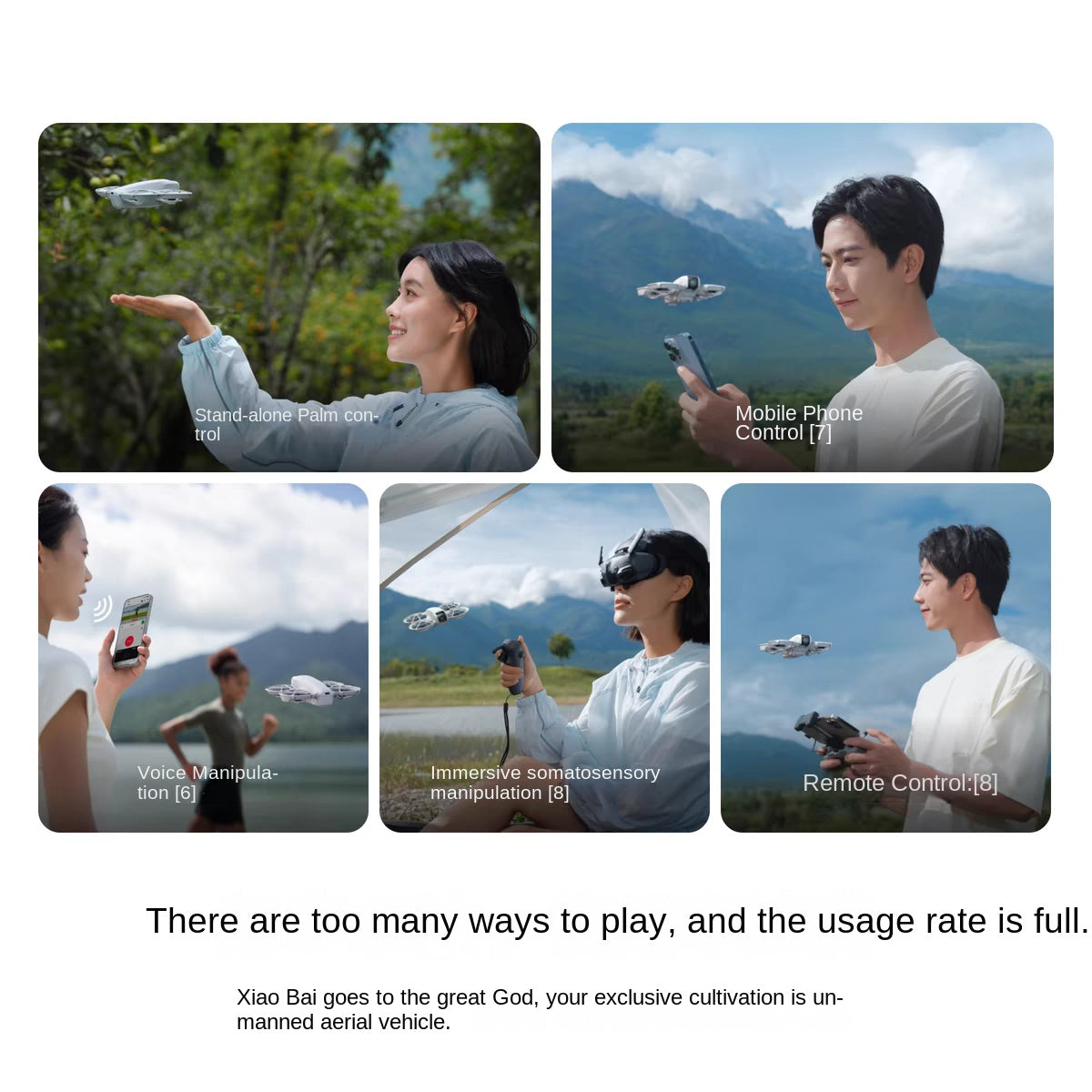 DJI Neo 4K aerial photography drone camping tourism AI intelligent tracking flight camera