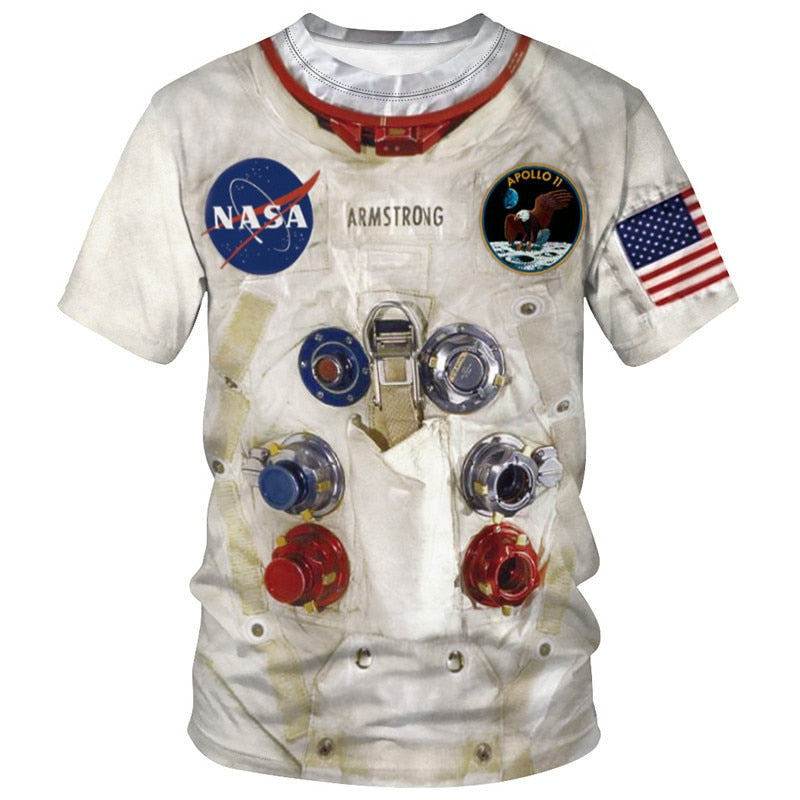 3D printed (Outer Space Man) T-shirt
