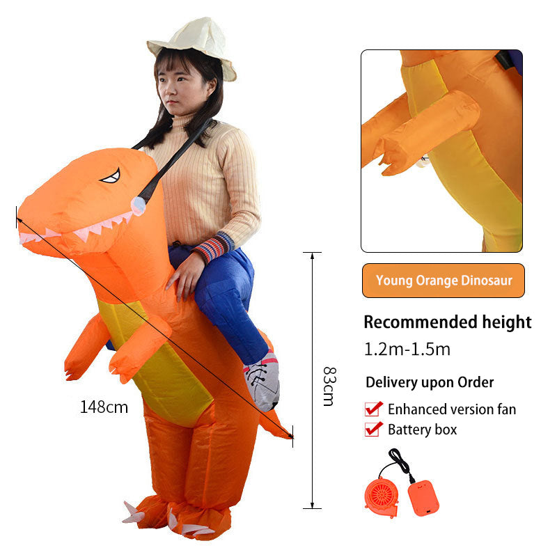 3D Dinosaur Inflatable Clothes