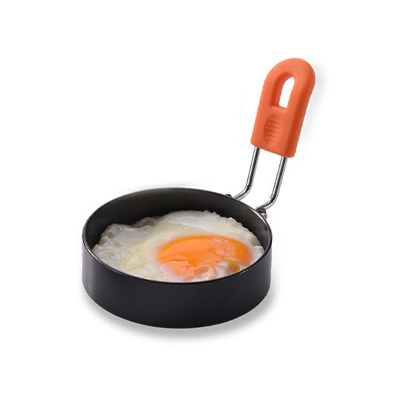 Stainless steel non stick circular egg fryer hamburger patty shaper