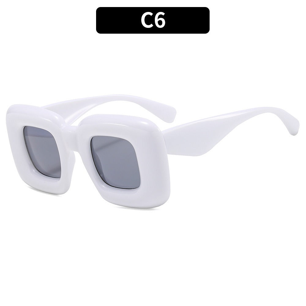 Inflatable Sunglasses Funny Square Street Sunglasses