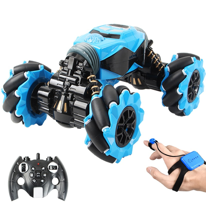 RC Car 4WD Radio Control Stunt Car Twisting Off-Road Lights & Music Drift High Speed Climbing RC Car