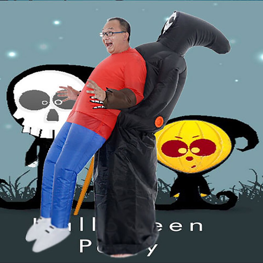 Scary Grim Reaper Carry-You illusion Costume