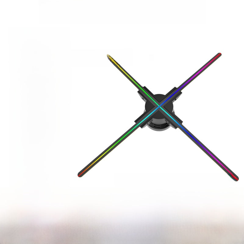 3D Holographic Fan Projector with Smart Control