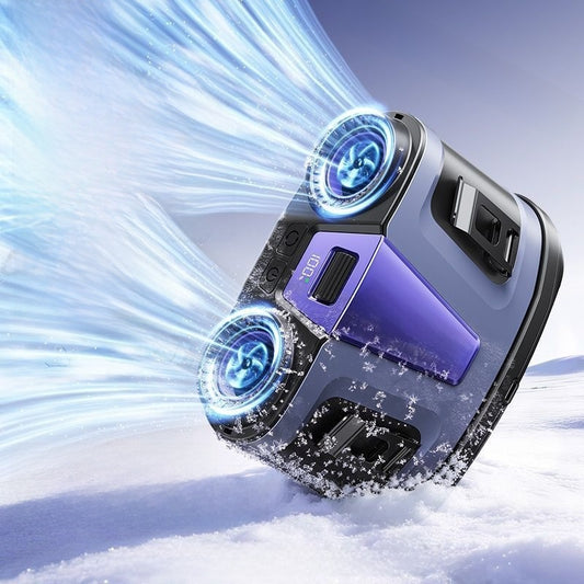 Ice-Cooling Waist-Hanging Fan