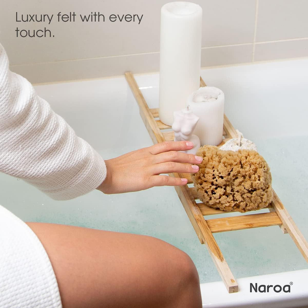 Naroa Shower Sponge — Natural Exfoliation for Healthy, Radiant Skin