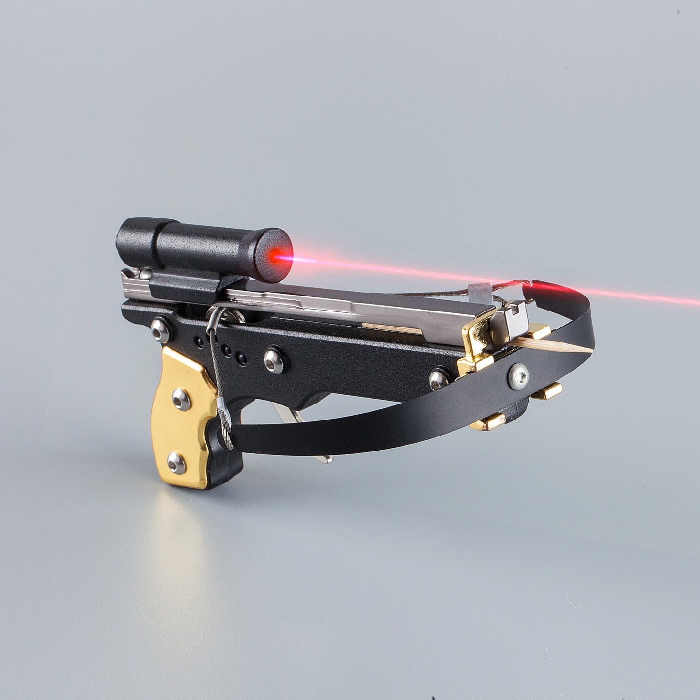 TOOTHPICK CROSSBOW 🏹 ➡️ - The Ghost Hunter (with Infrared Laser Beam)