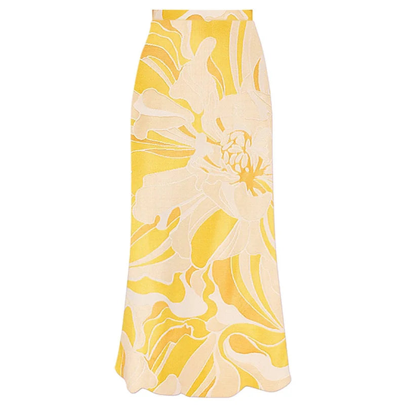3D floral strapless solid color one piece swimsuit