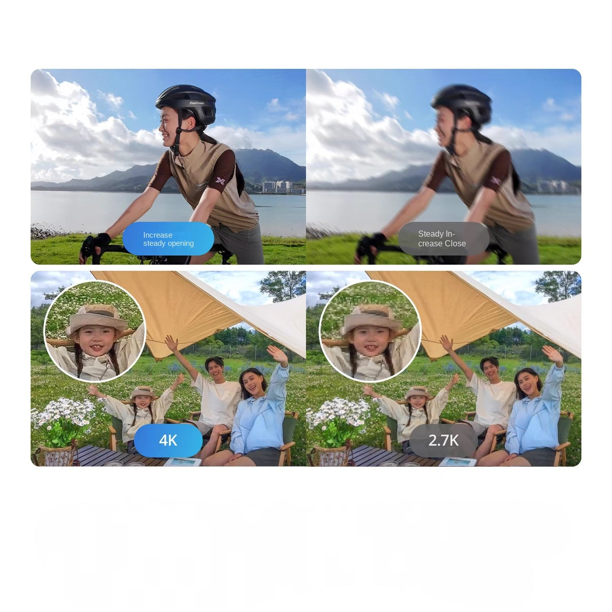 DJI Neo 4K aerial photography drone camping tourism AI intelligent tracking flight camera