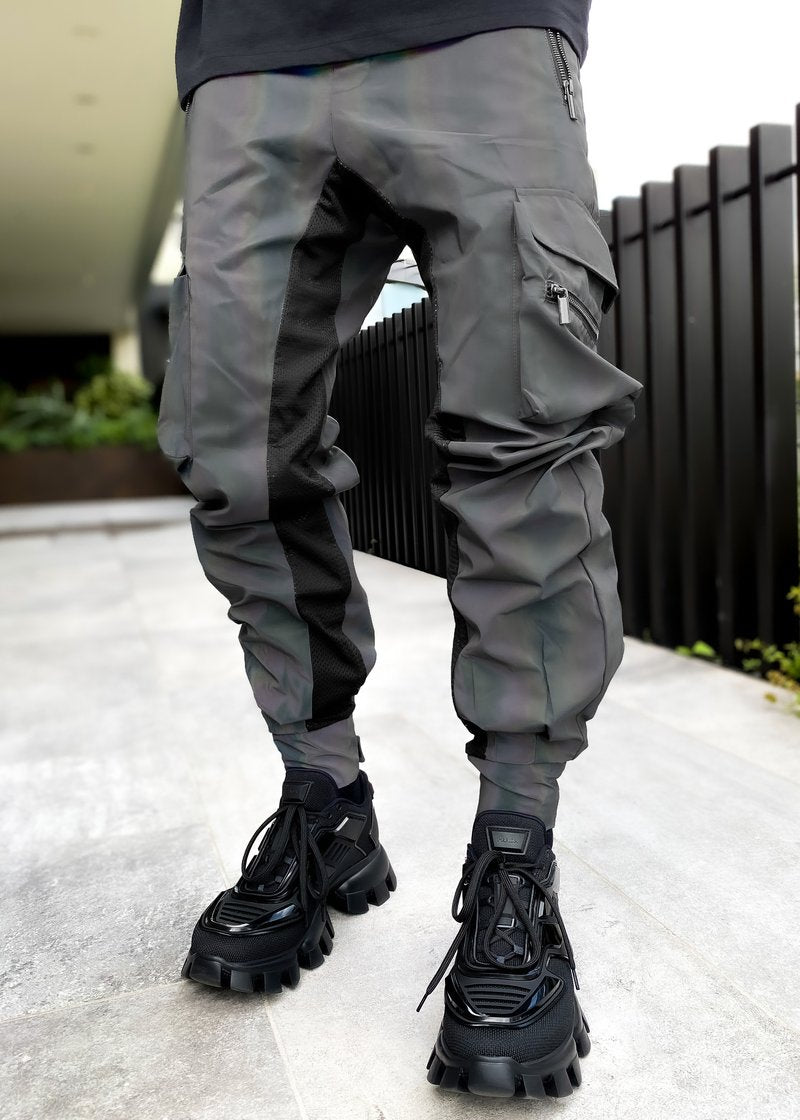 Casual Sports pants trousers multi-pocket overalls