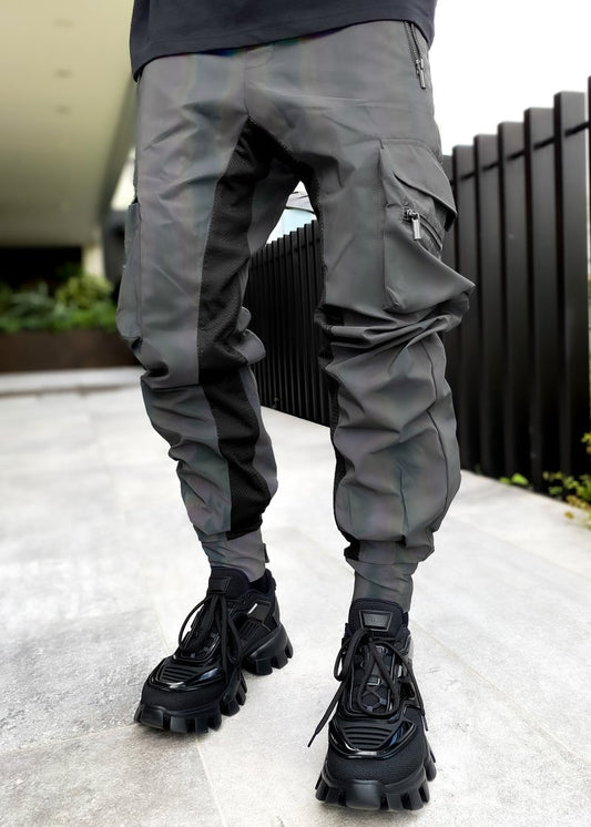 Casual Sports pants trousers multi-pocket overalls