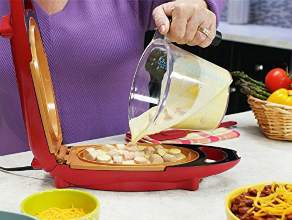 Copper Pan 5 Minute Chef Non Stick Burger Cooker Cookware As Seen On Tv