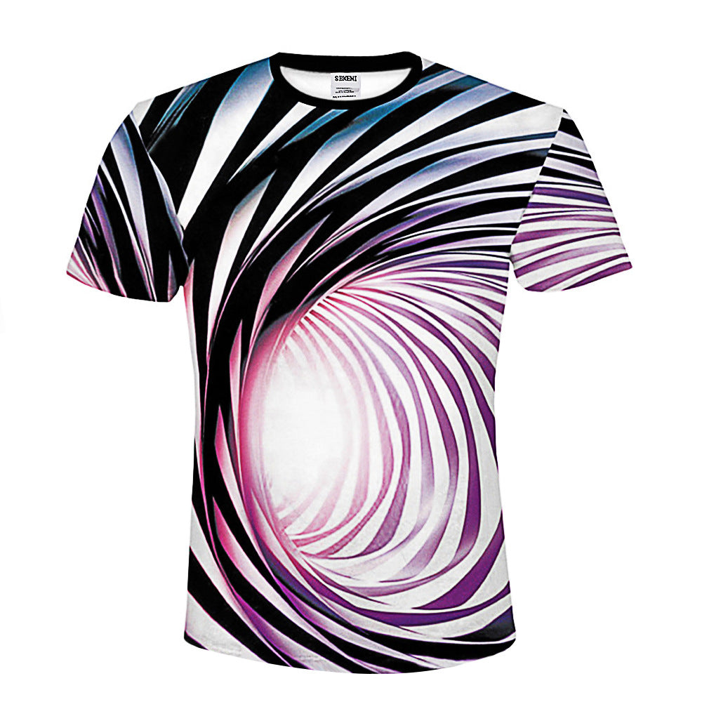3D printed Vertigo Hypnotic T Shirt
