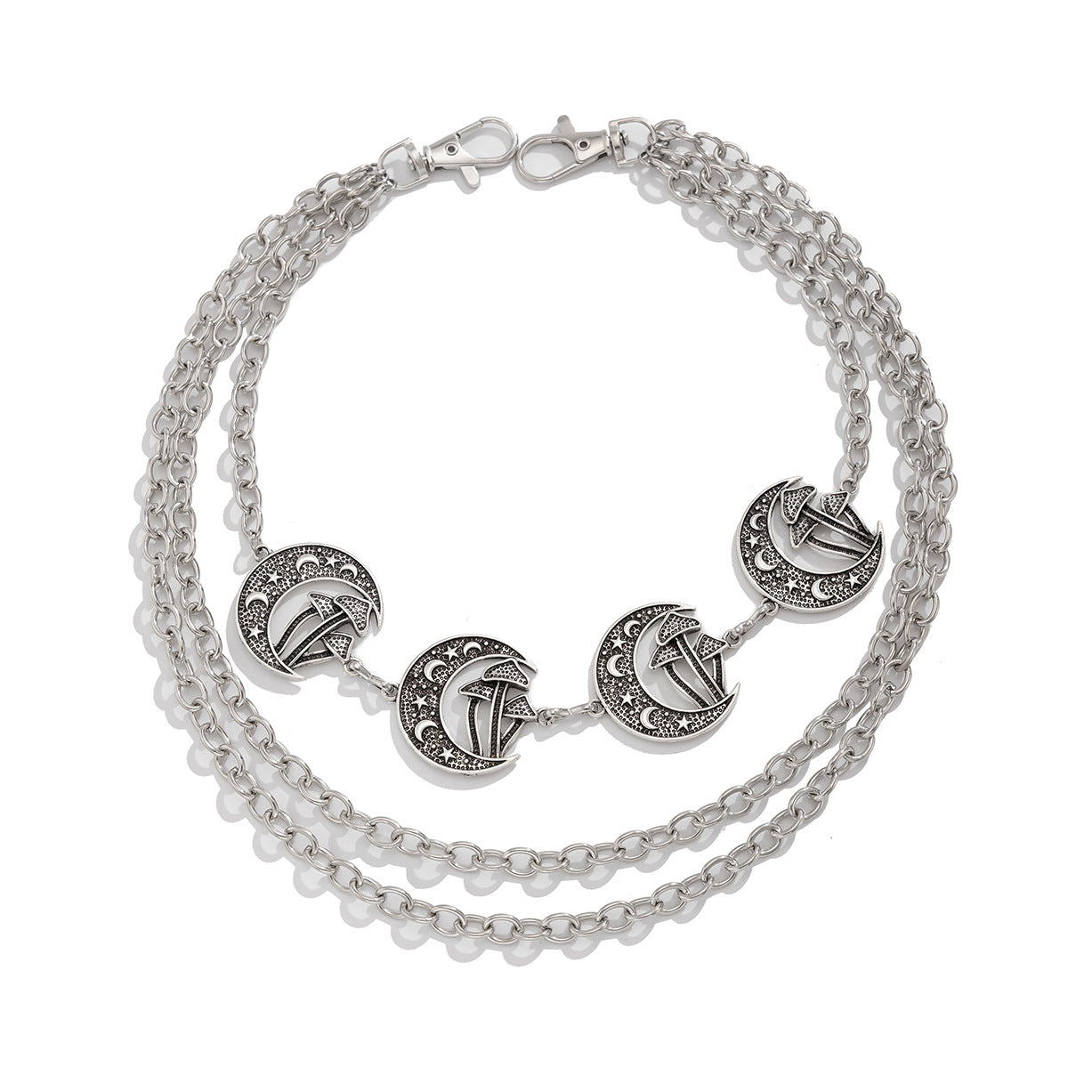 Chain Pants Chain Fashion Multi layer Alloy Waist Chain