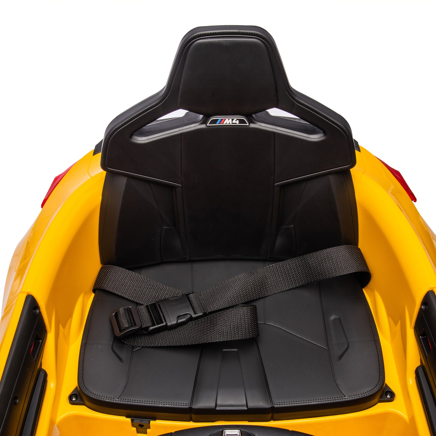 Yellow BMW M4 12v Ride On Car 2.4G W/Parents Remote Control Three speed adjustable