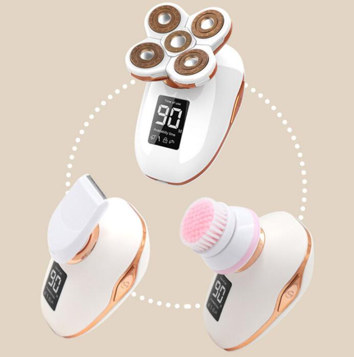 5 in 1 Ladies Shaver Electric Shaver Five Head Floating Hair Removal Apparatus