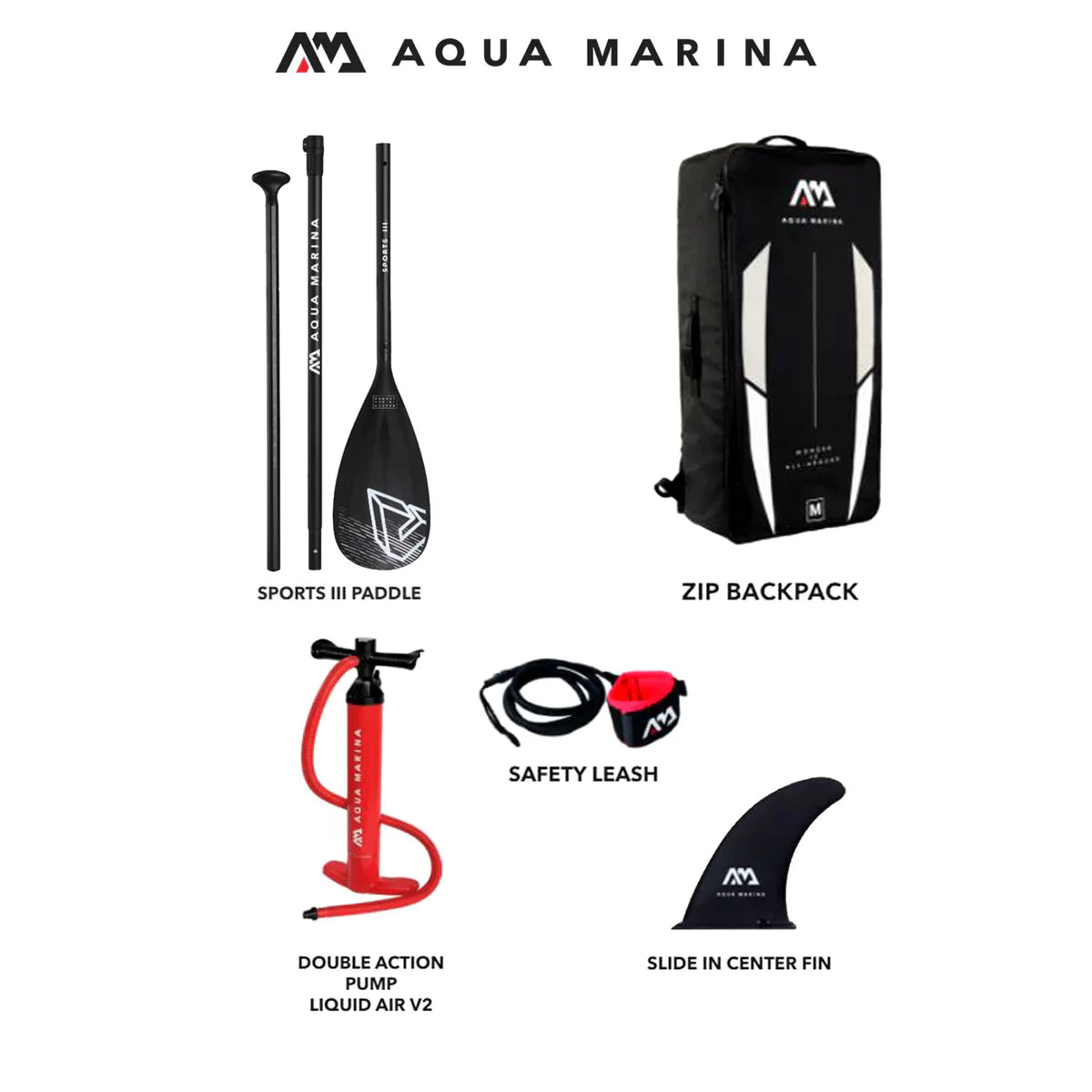 Aqua Marina Atlas Inflatable Paddleboard, 12FT [BT-21ATP] (SAK57569)