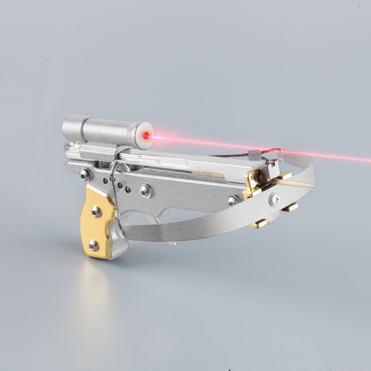 TOOTHPICK CROSSBOW 🏹 ➡️ - The Ghost Hunter (with Infrared Laser Beam)