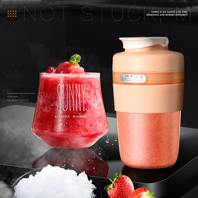 Portable juicer fruit juice cup USB charging juicer electric juice cup