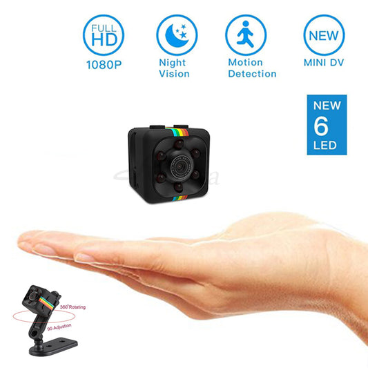 1080P HD Sport DV DVR Monitor Concealed camera SQ 11 night vision micro small camera Mini camcorder