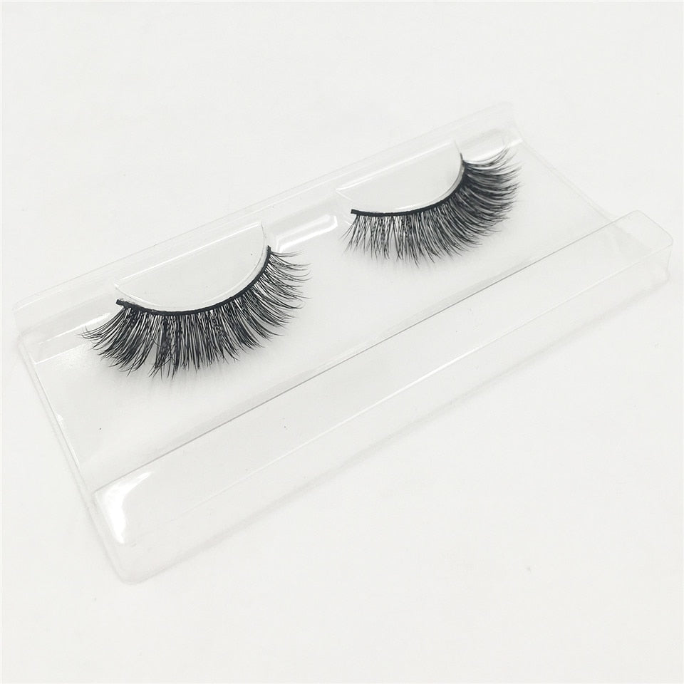Natural Lightweight 100% Mink Eyelashes
