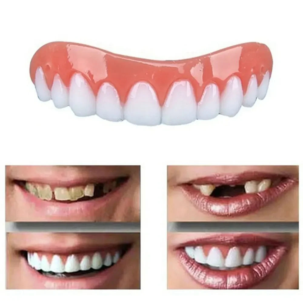 Silicone Upper/Lower False Teeth