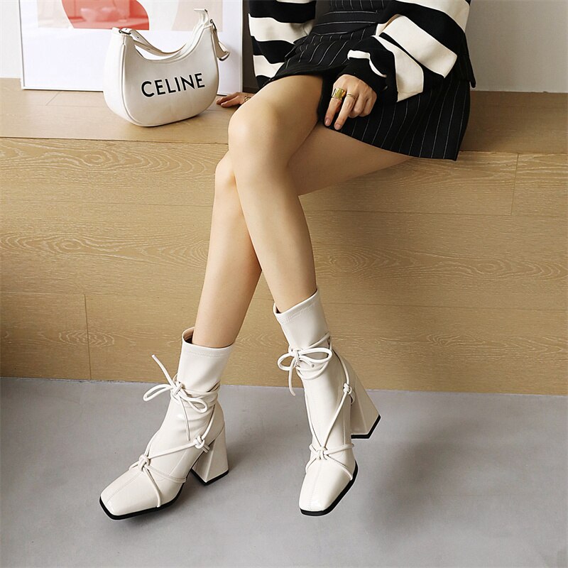 High Heels Ankle Boots