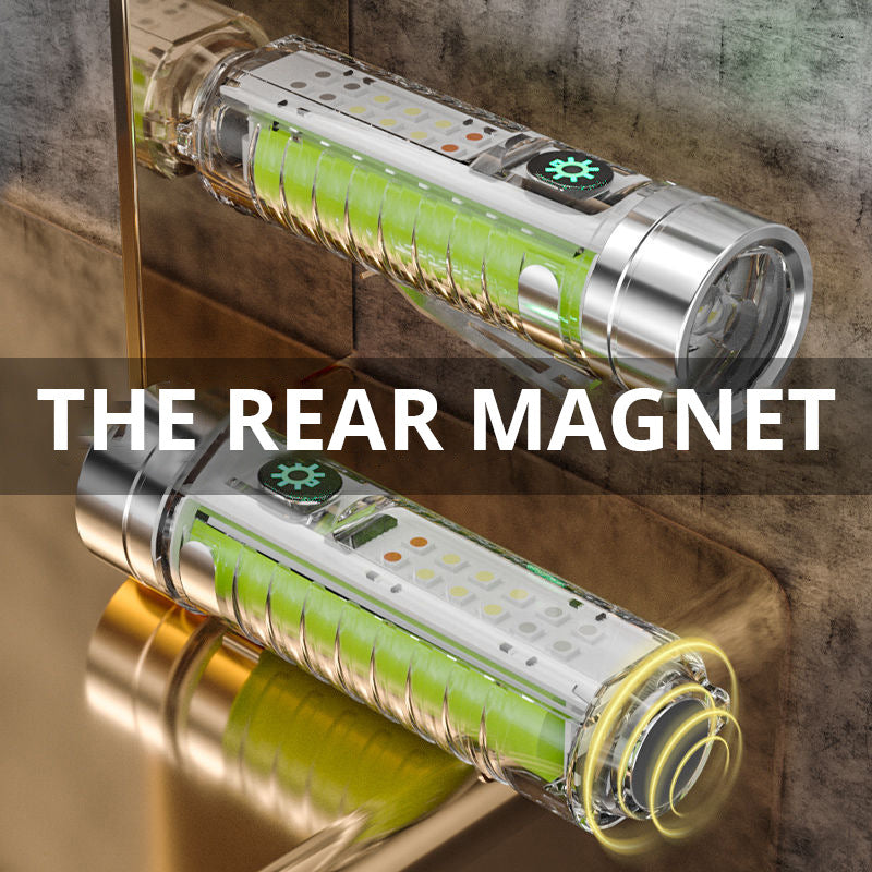 Mini Multifunctional Torch Laser Flashlight