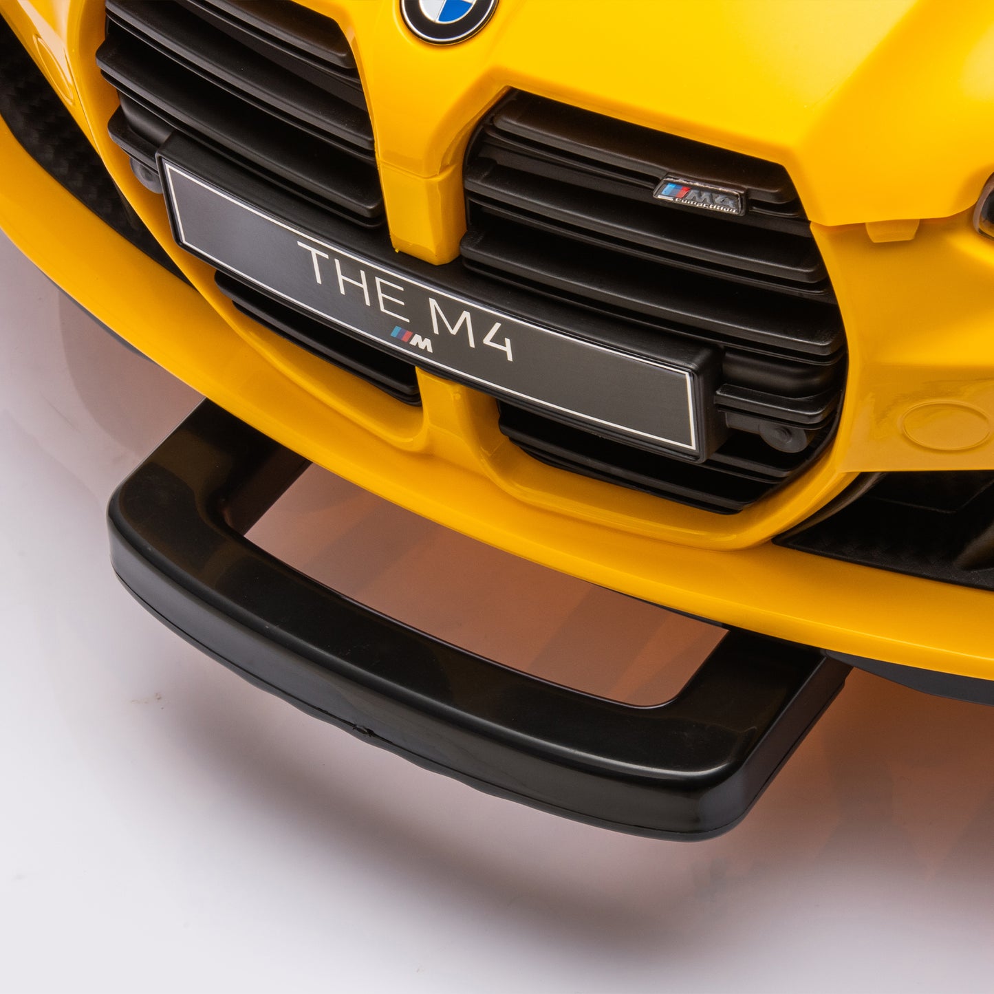 Yellow BMW M4 12v Ride On Car 2.4G W/Parents Remote Control Three speed adjustable