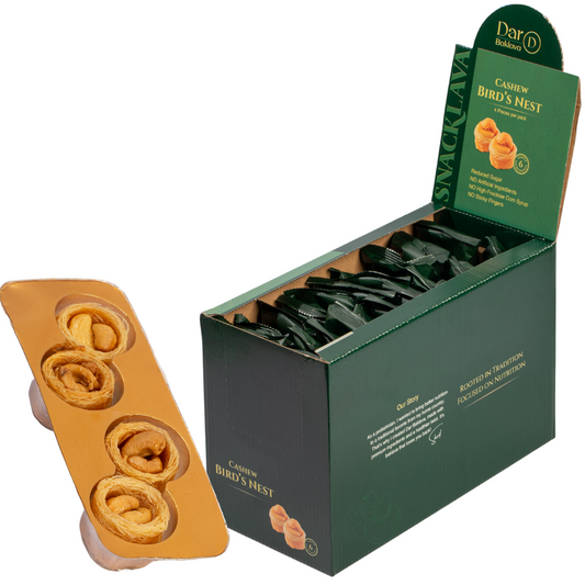 Bird's Nests Cashew - Snacklava® | 20 Packs
