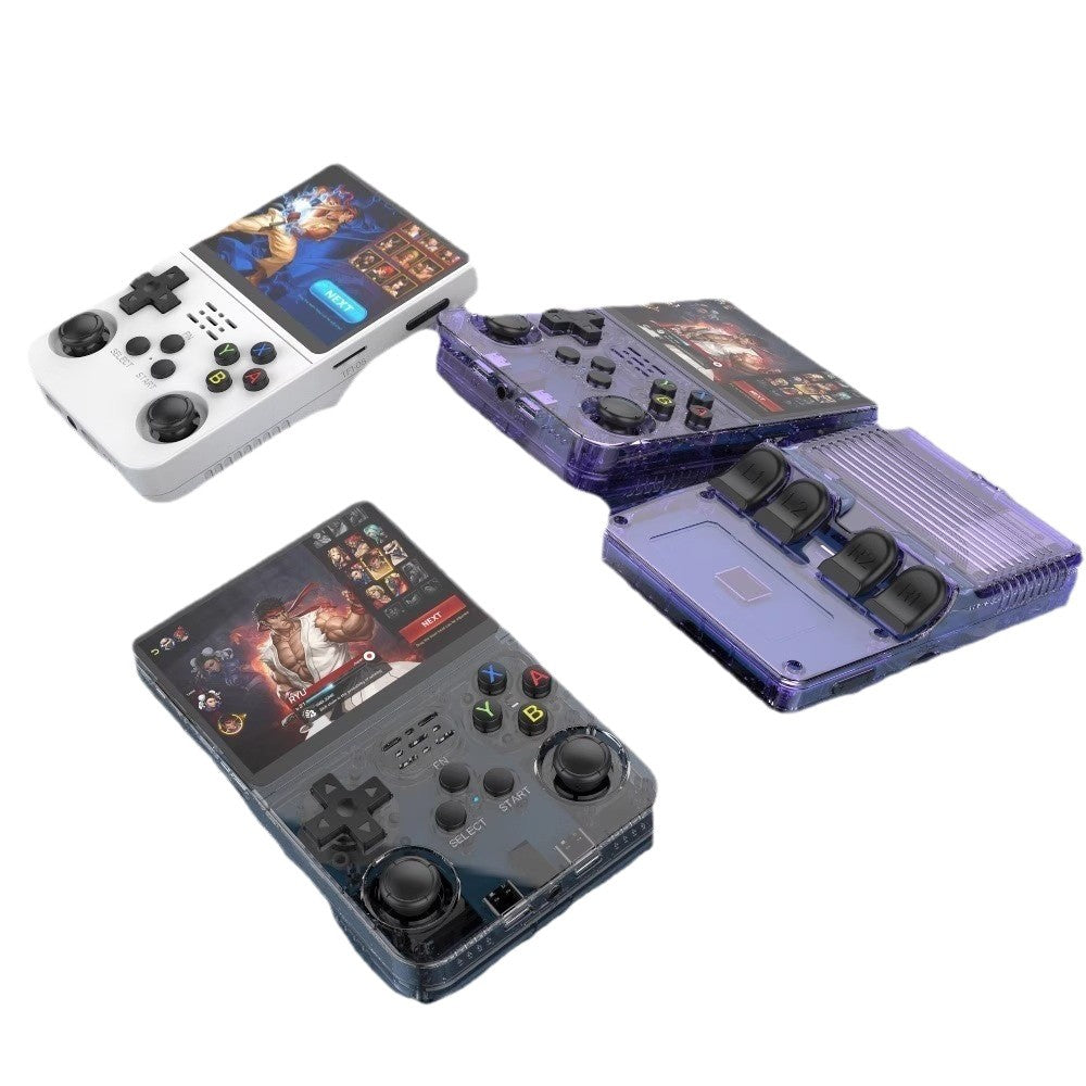 Open-Source Portable Game Console Retro Arcade Handheld Gaming Machine with 3D Dual System for Nostalgia and Portability