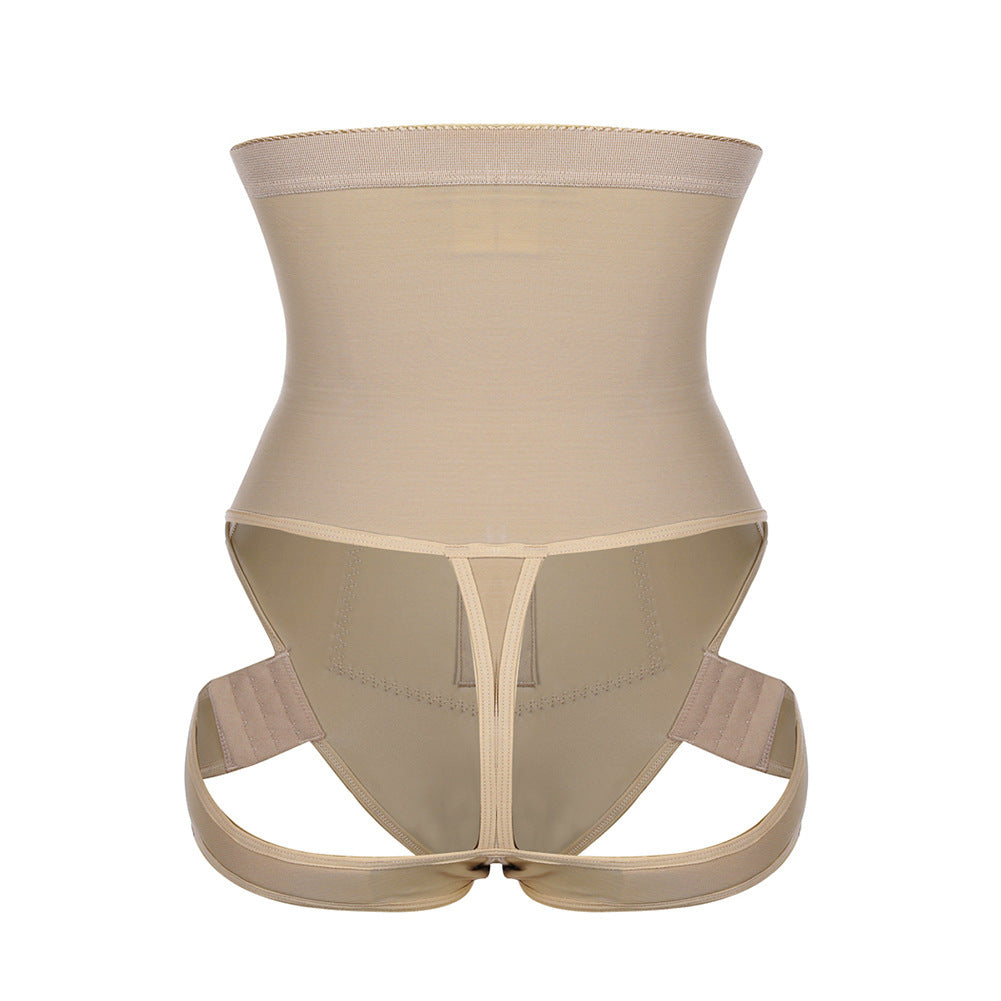 Body Sculpting Pants Breasted High Waist and Hip Artifact Waist and Hip Pants