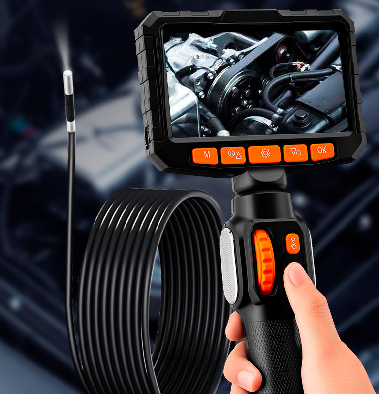 Pipeline and Auto ANYWHERE inspection 360 degree steering waterproof Endoscope
