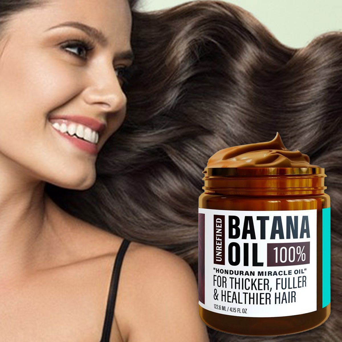 Hair care oil is soft and hair care oil soft and bright nourishing and light with curly hair