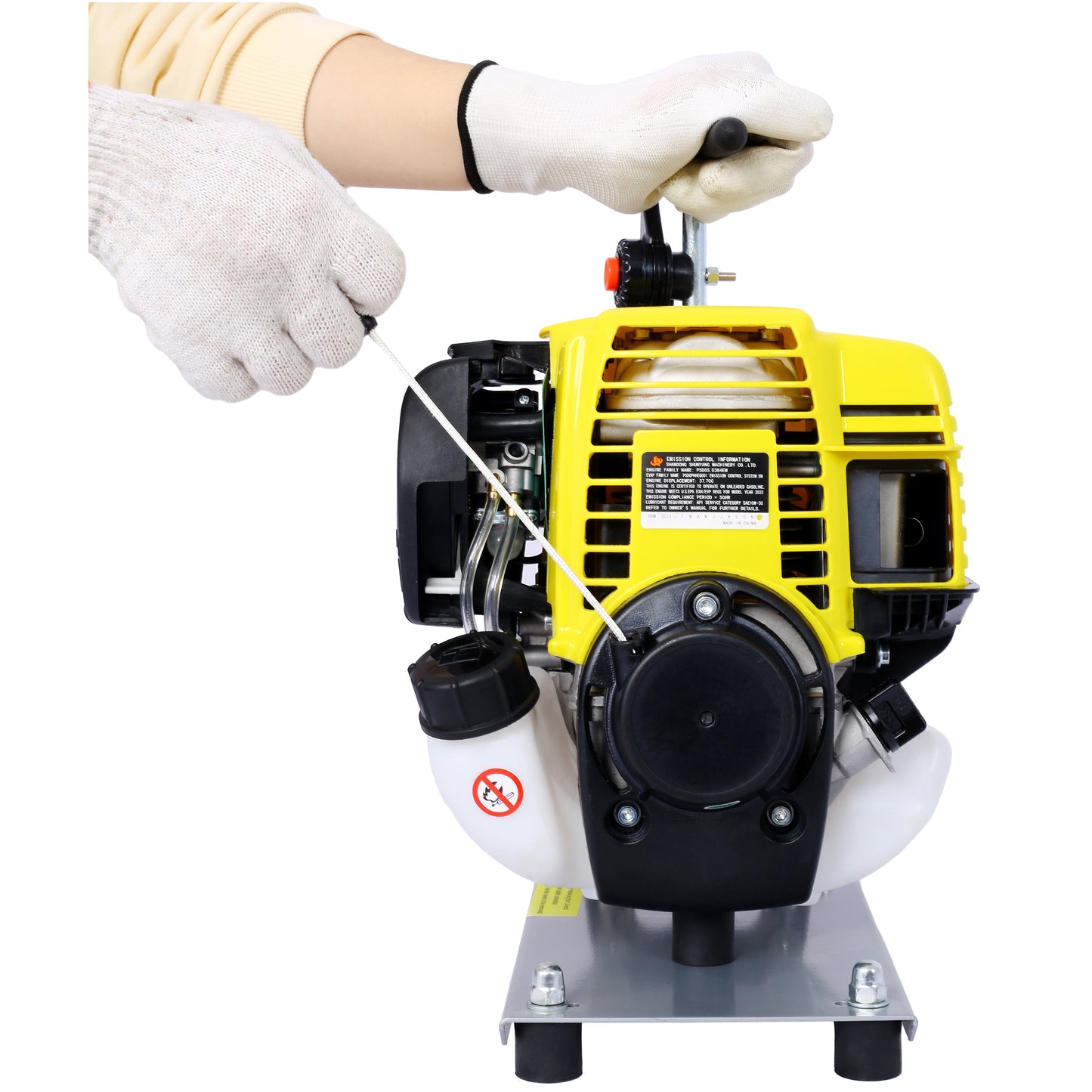 38CC four stroke gasoline water pump, 1.5-inch portable gas powered water pump, commercial engine water pump, 8500r/min
