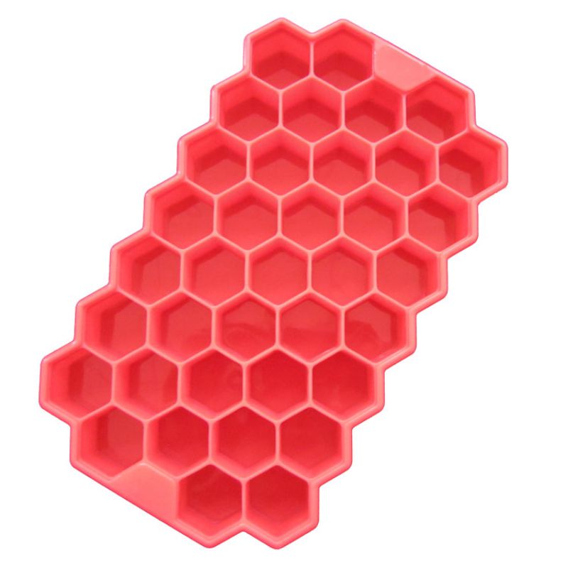 Honeycomb Ice Cube Ice Cream Shape Maker Form Popsicle Molds Yogurt Ice Box Fridge Treats Freezer Ice Cream Tools