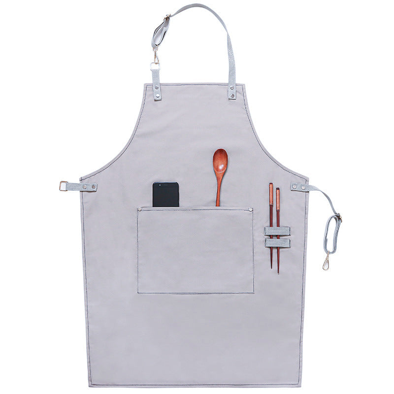 Canvas apro for home kitchen cooking