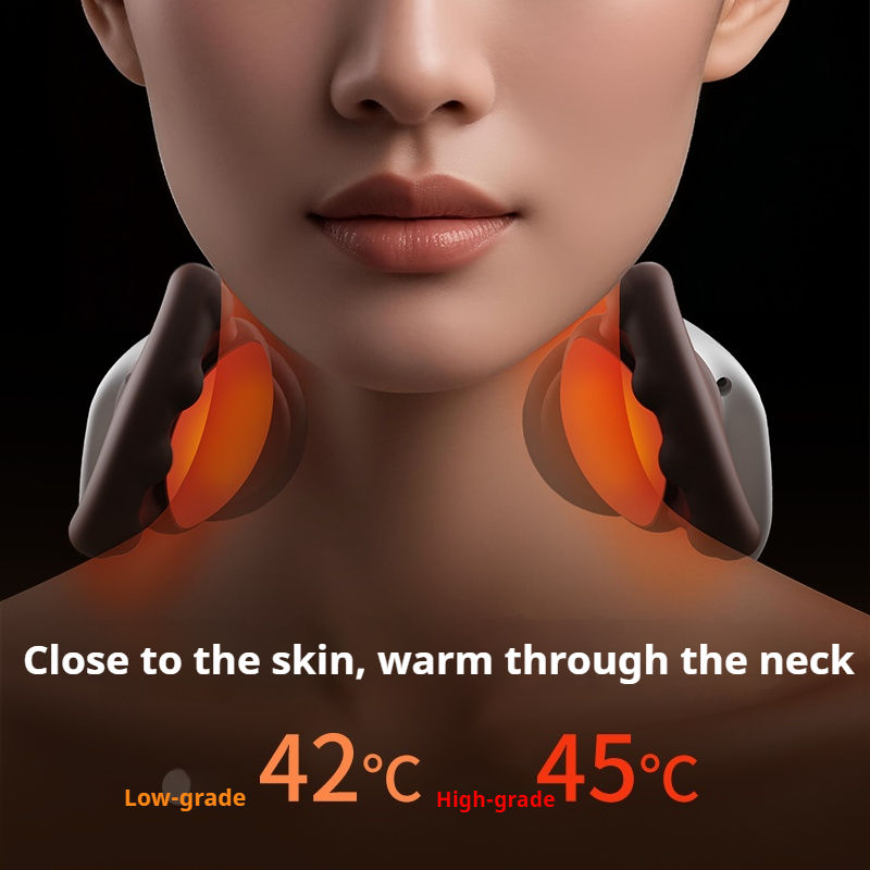 Robotic Back Massager kneading hot compress home use trapezius muscle shoulder neck waist