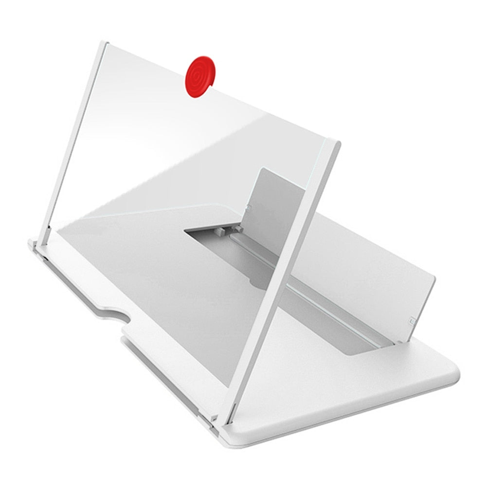 3D Phone Screen Magnifier Amplifier Folding Design HD Video Magnifying Glass 12inch
