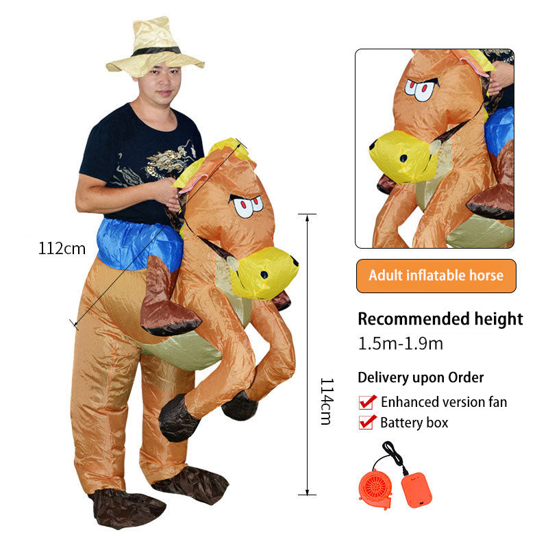 3D Dinosaur Inflatable Clothes