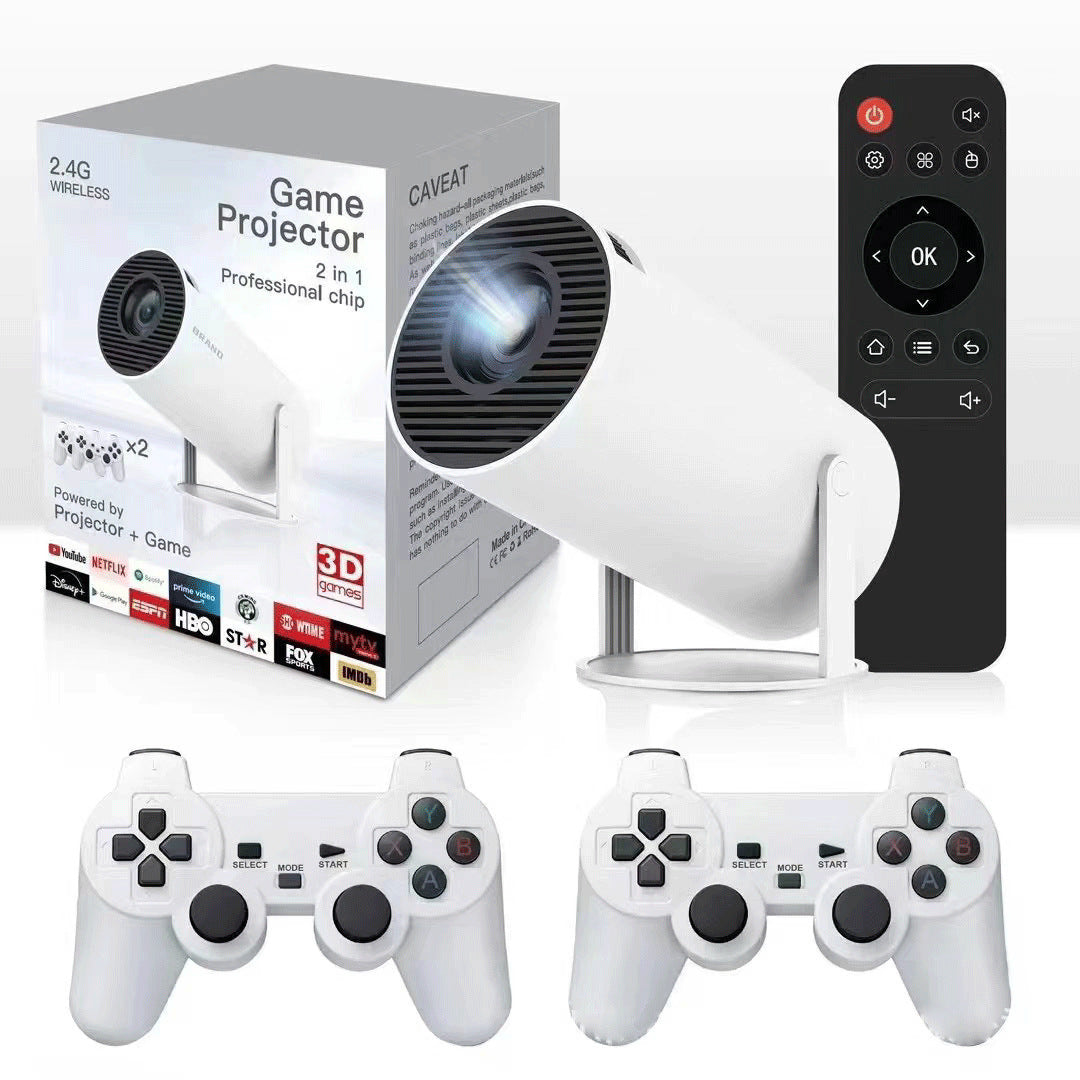 4K Android 11 game console HD projection home projector