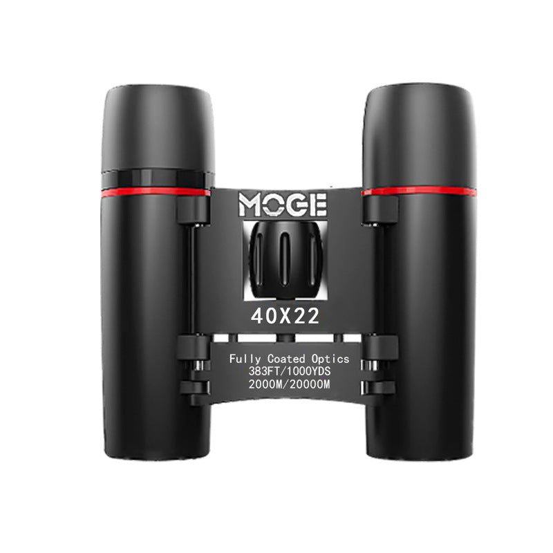MOGE 100x22 Binoculars High Power HD Telescope Portable Travel 40x22 Pocket Telescope
