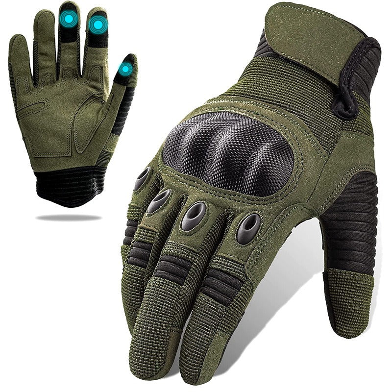 Mountaineering tactical gloves, anti slip motorcycle riding, wear-resistant protection