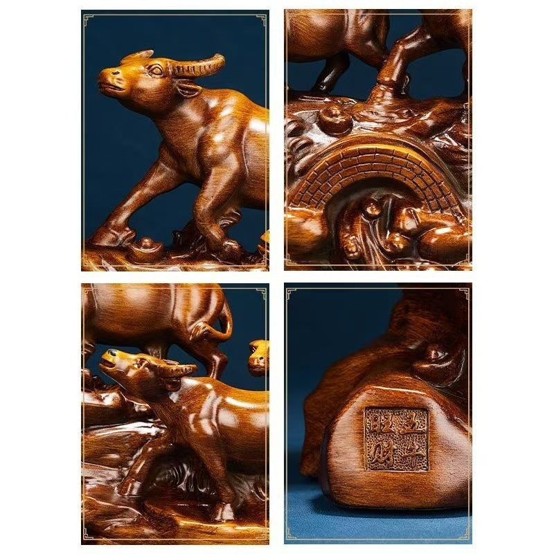 6 Elephants 6 Bulls Statues